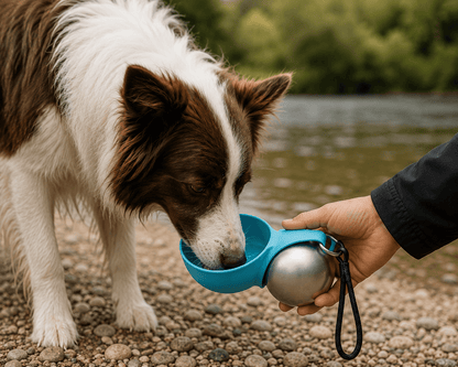 WalkMate – Waterfles & drinkbakje in één