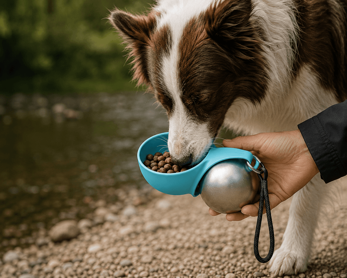 WalkMate – Waterfles & drinkbakje in één
