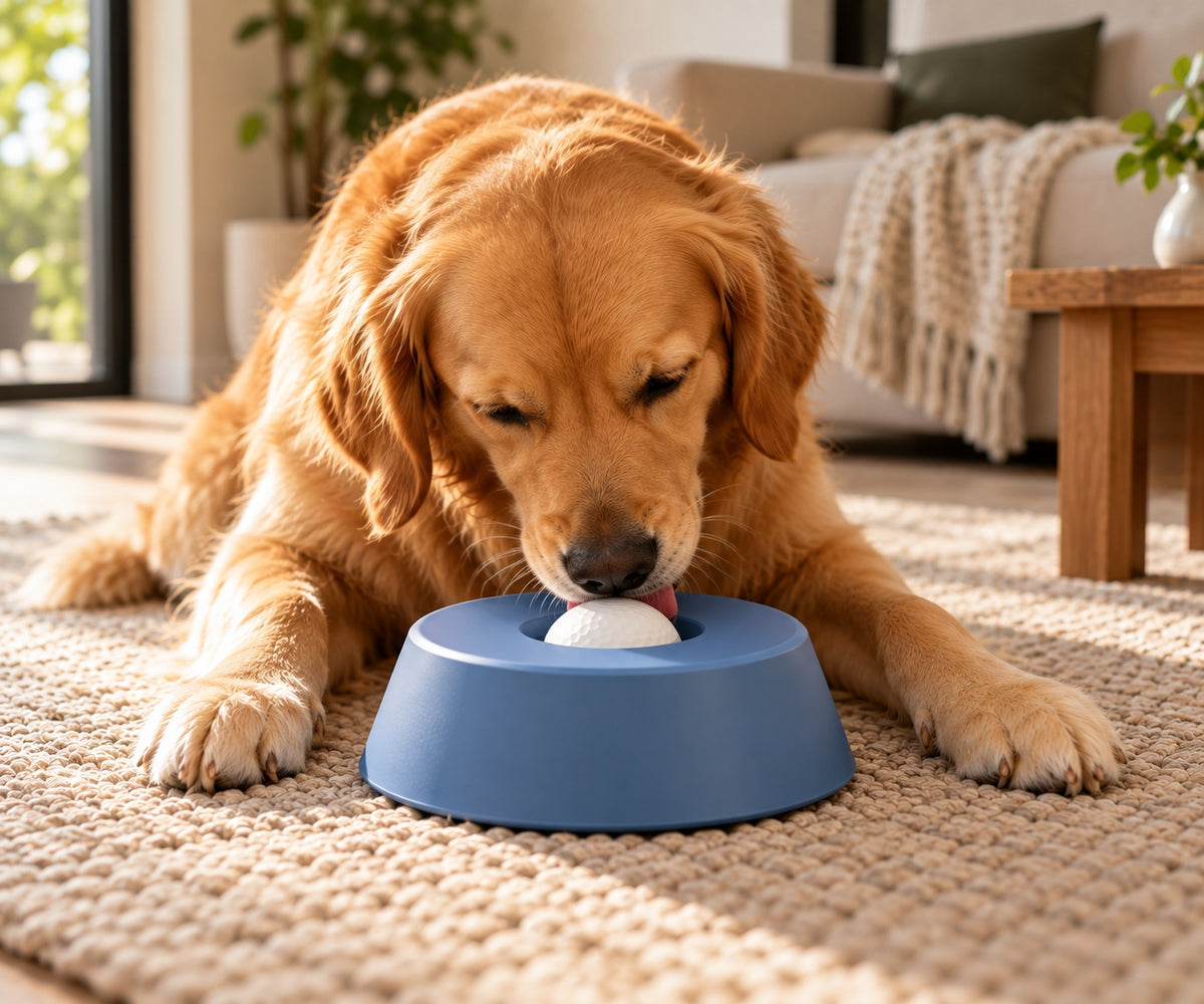 ChewCalm – Anti-schrok voerbak voor een betere spijsvertering bij honden