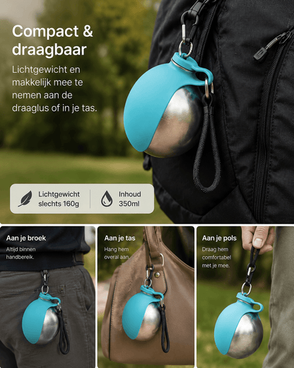 WalkMate – Waterfles & drinkbakje in één