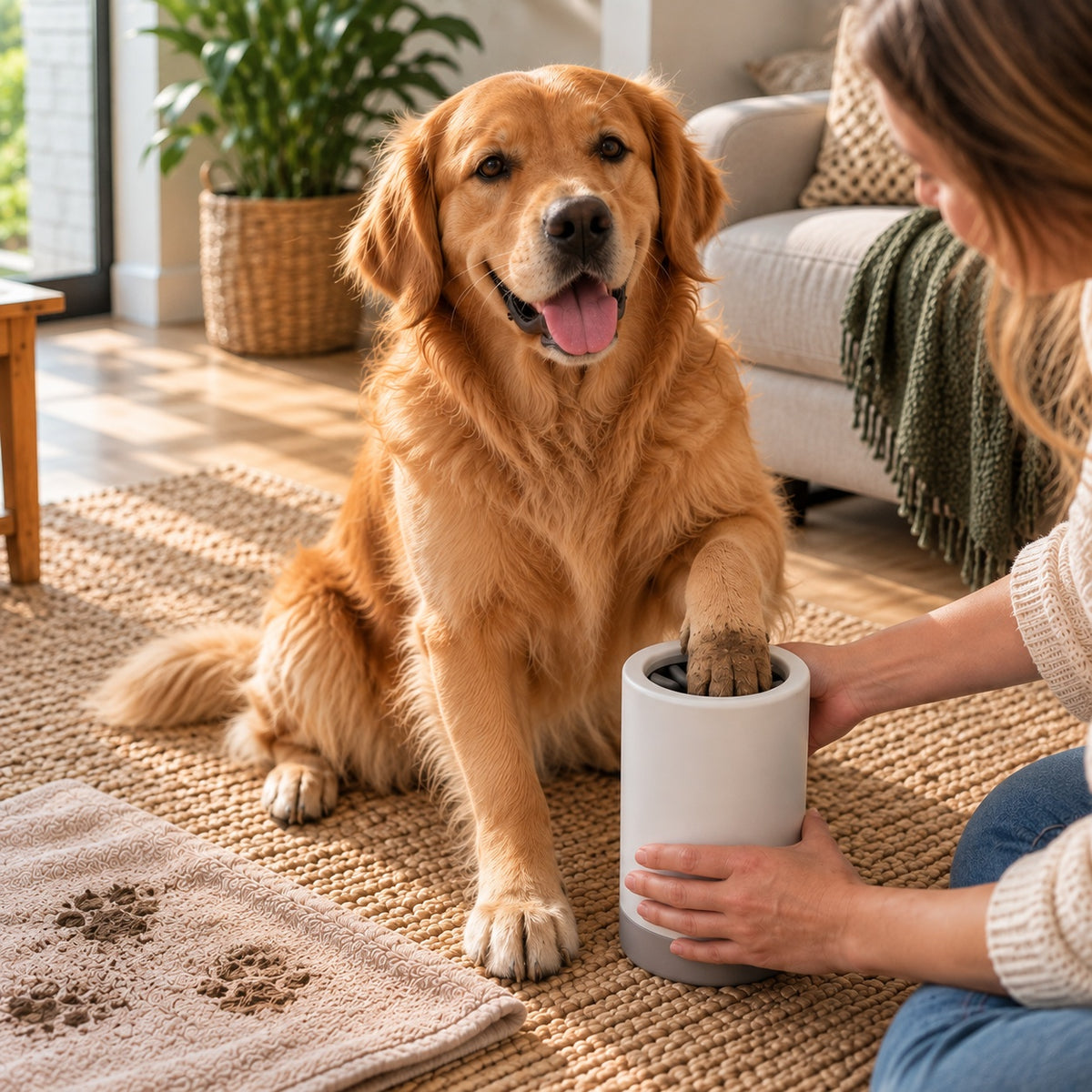 CleanPaw – Pootreiniger voor schone hondenpoten na elke wandeling
